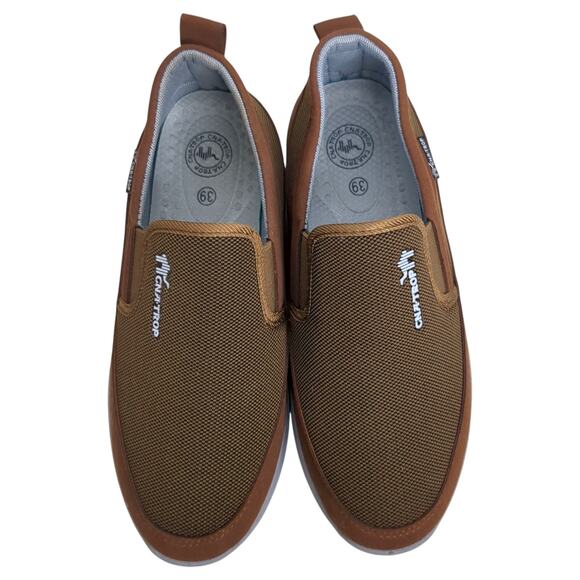 CNATROP Men’s Size 6.5 Shoes Outdoor Hiking Orthopedic Brown Mesh - Picture 2 of 7